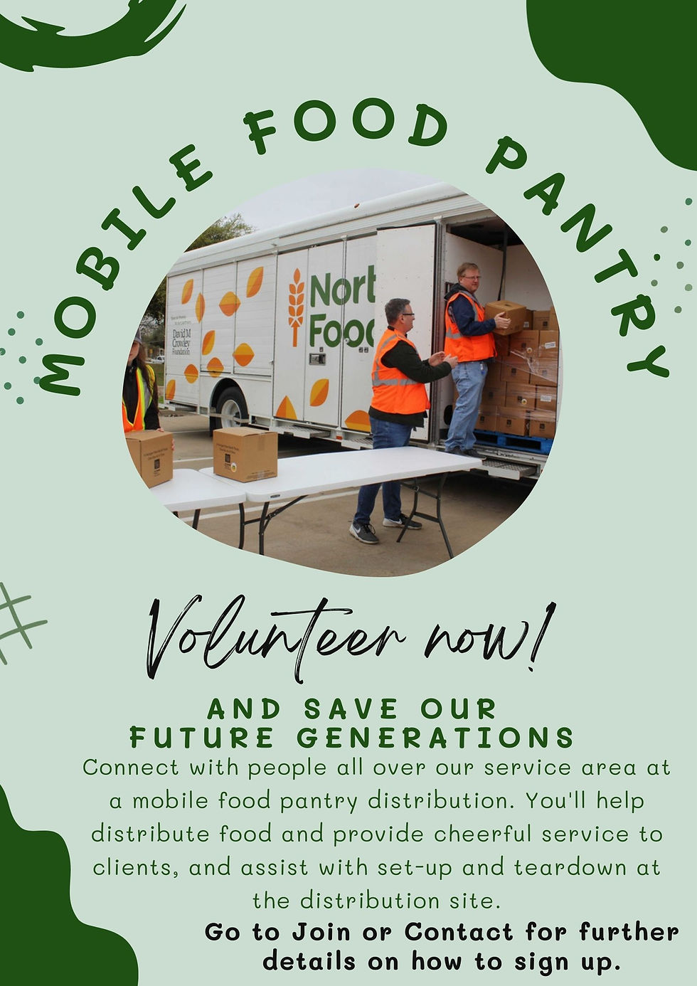 Volunteer at a Mobile Food Pantry