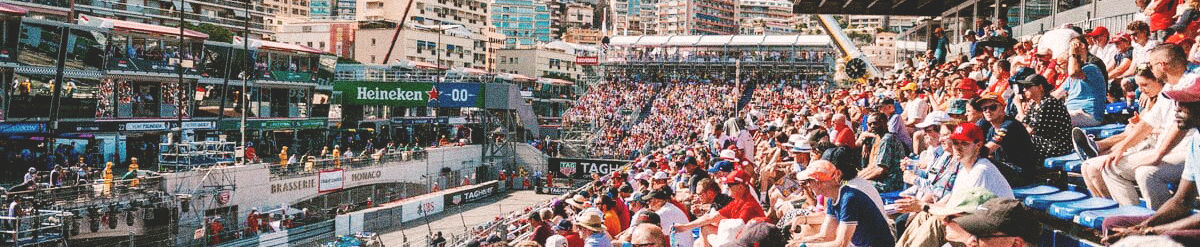 Crowds cheering as race cars drive by on the Madring during Formula 1 Grand Prix in Madrid.