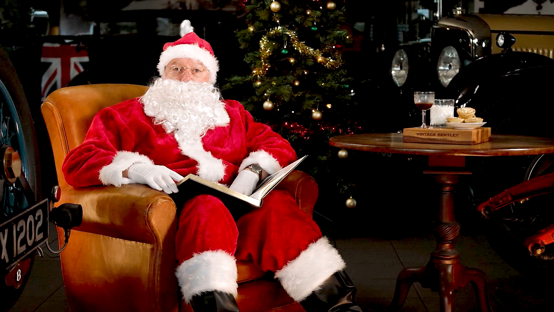 Vintage Bentley Christmas Advert 2023