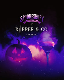 Spookesbury partnership with Ripper & Co to promote the event with local businesses.