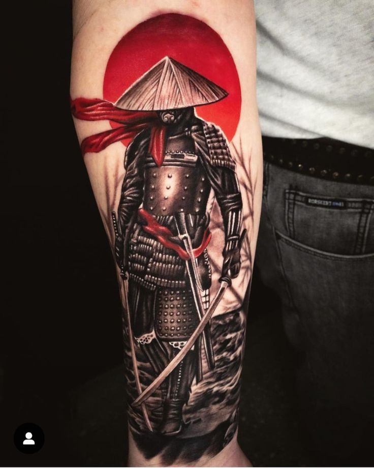Tatuagem de Samurai