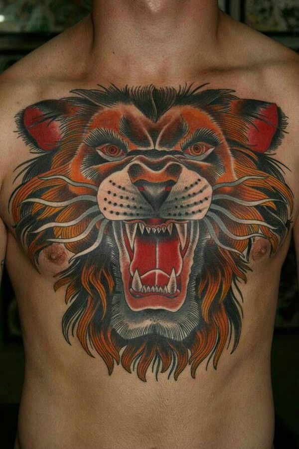Tatuagem de Leão