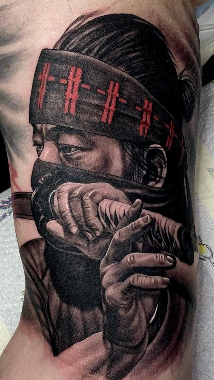 Tatuagem de Samurai