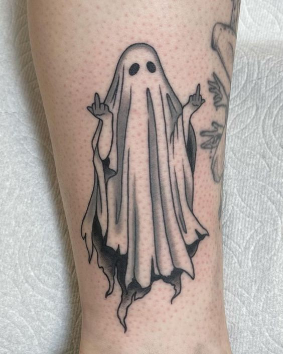 Ghost Tattoos: Exploring the Mystique and Meaning Behind Ethereal Ink