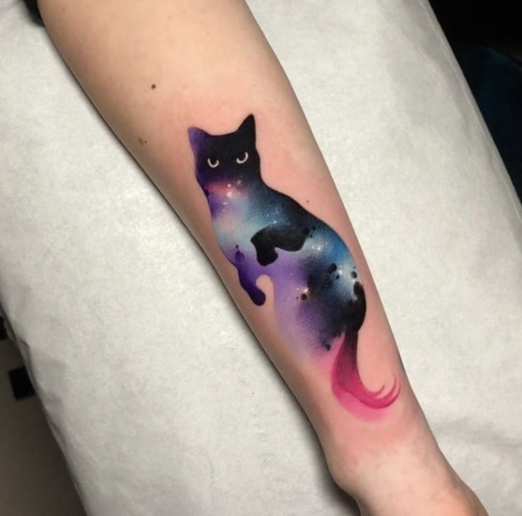tatuagem de gatinho