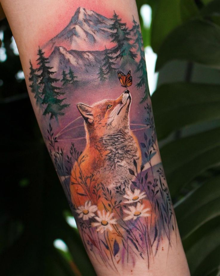 Tatuagem de Raposa