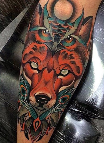 Tatuagem de Raposa