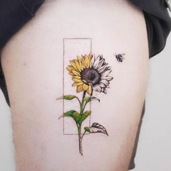 Sunflower Tattoo