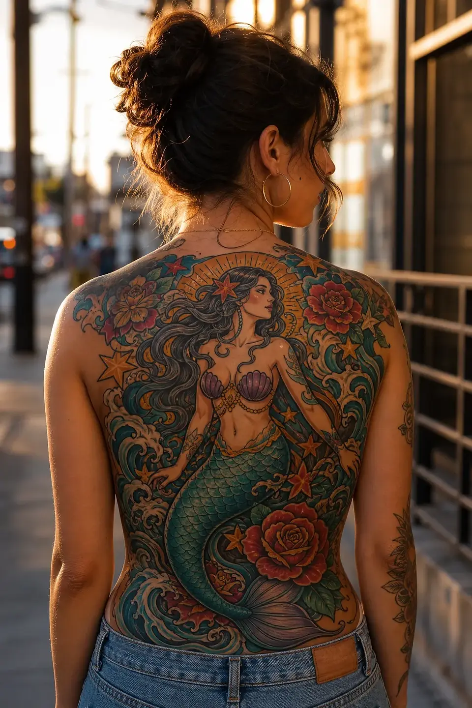 mermaid tattoo