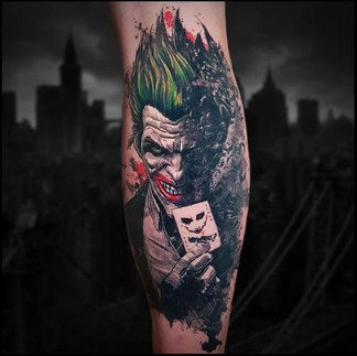 joker tattoos