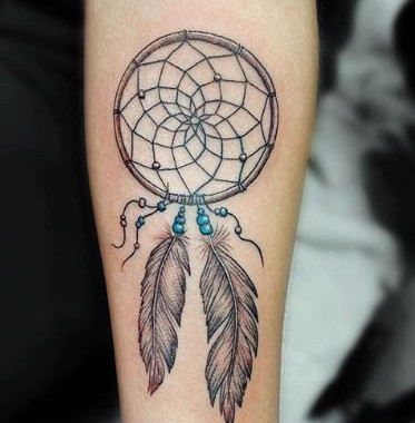 Tatuagem de apanhador de sonhos