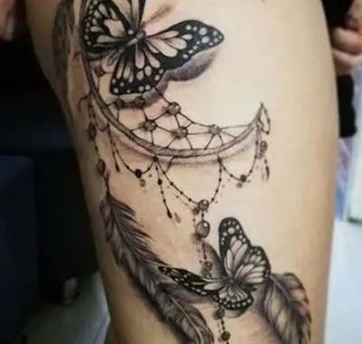 Tatuagem de apanhador de sonhos