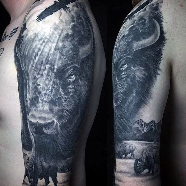 Bison Tattoo