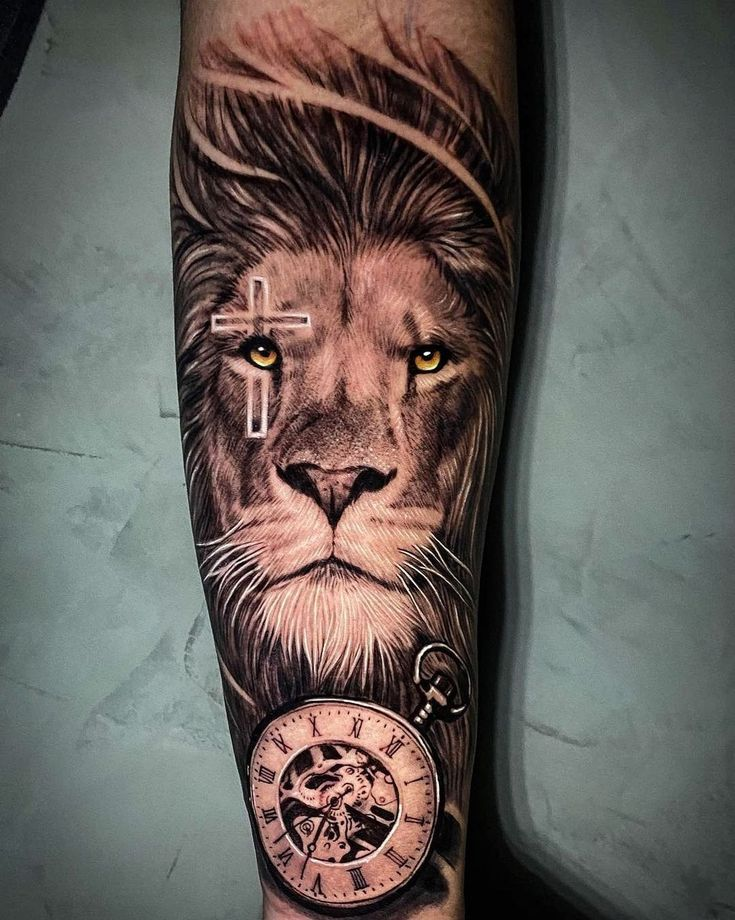 Tatuagem de Leão