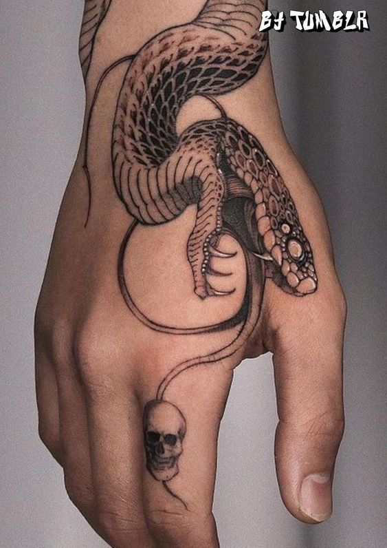 Snake tattoo