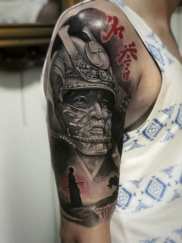 Tatuagem de Samurai