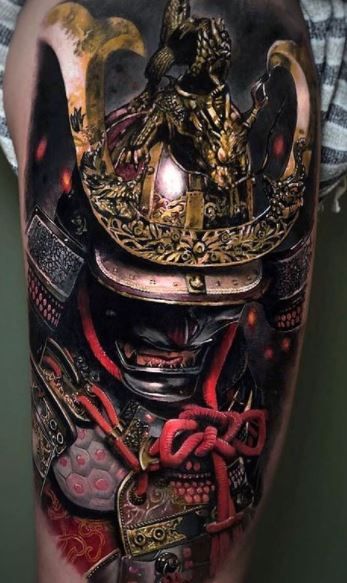 Tatuagem de Samurai