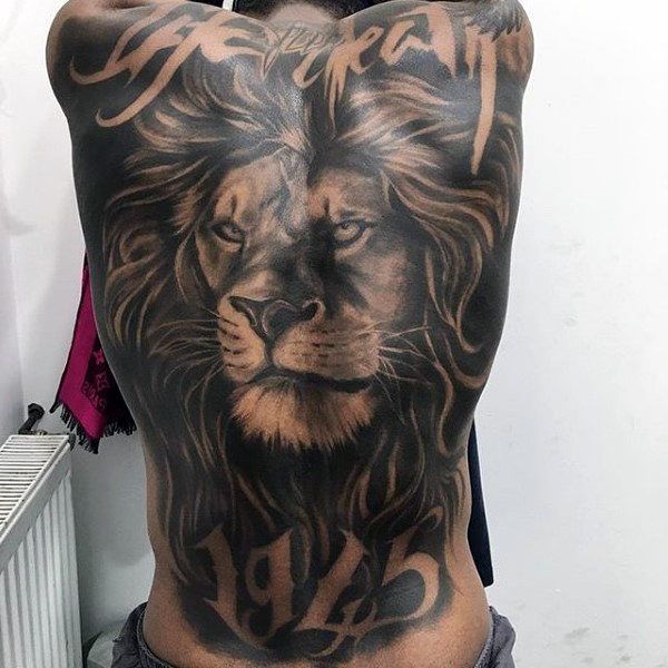 Tatuagem de Leão