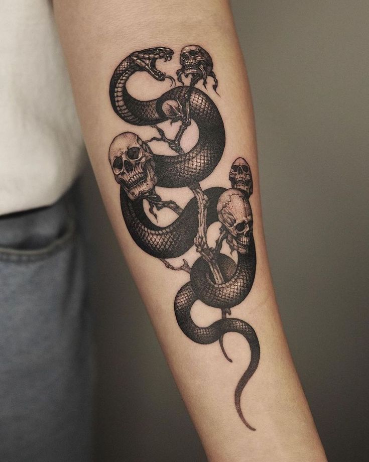 Snake tattoo