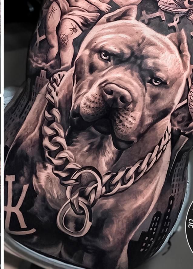 Pitbull Tattoos