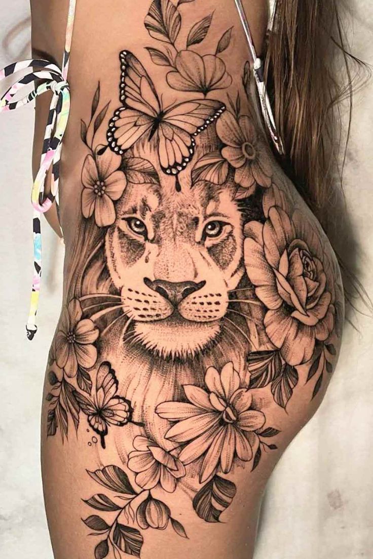 Tatuagem de Leão