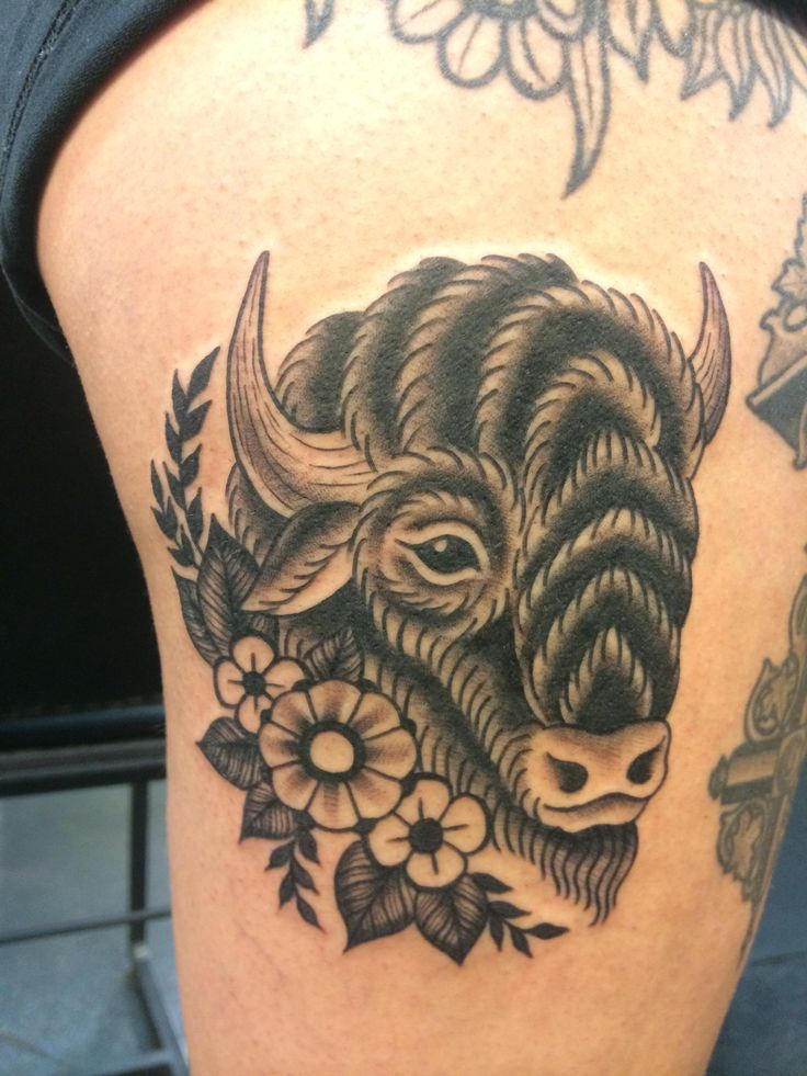 Bison Tattoo