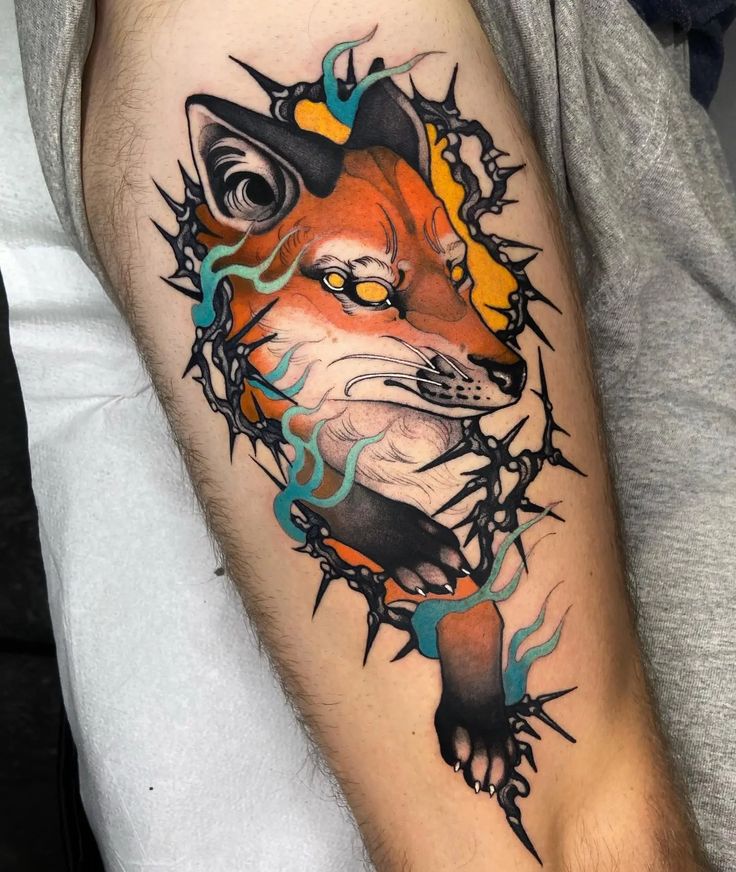 Tatuagem de Raposa