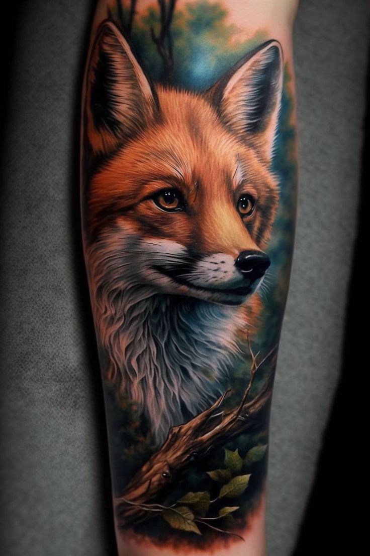 Tatuagem de Raposa