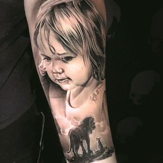 Realistic Tattoo
