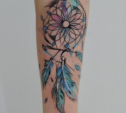 Tatuagem de apanhador de sonhos