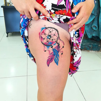 Tatuagem na Coxa