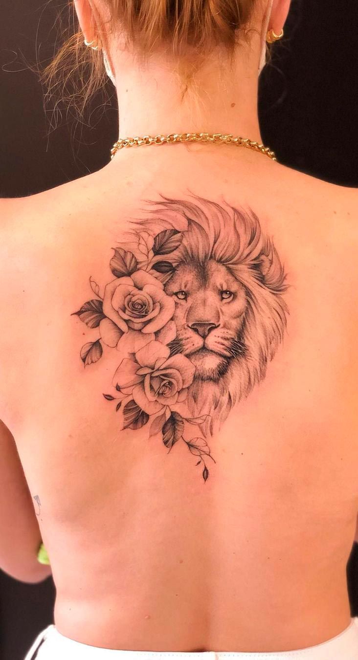Tatuagem de Leão
