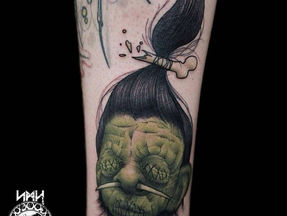 Shrunken Head Tattoos