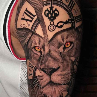 Tatuagem de Leão