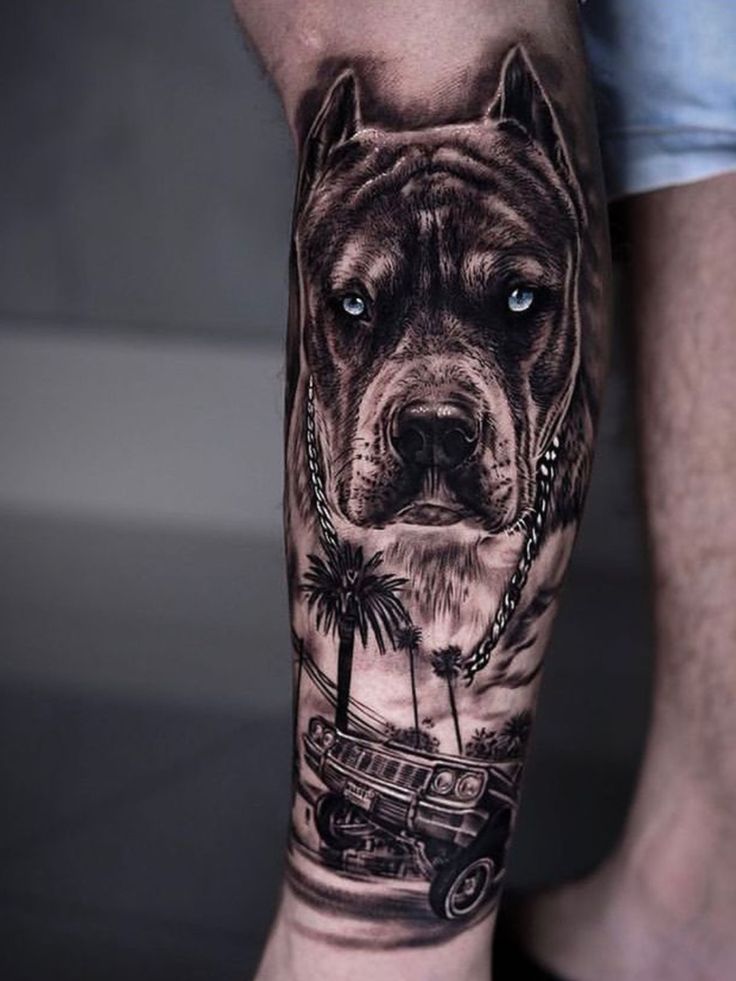 Pitbull Tattoos