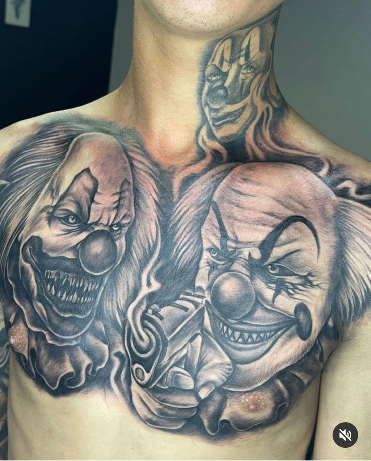 tatuagem-de-palhaco