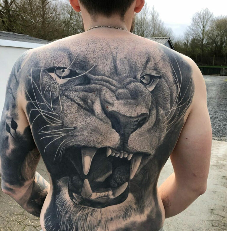 Tatuagem de Leão