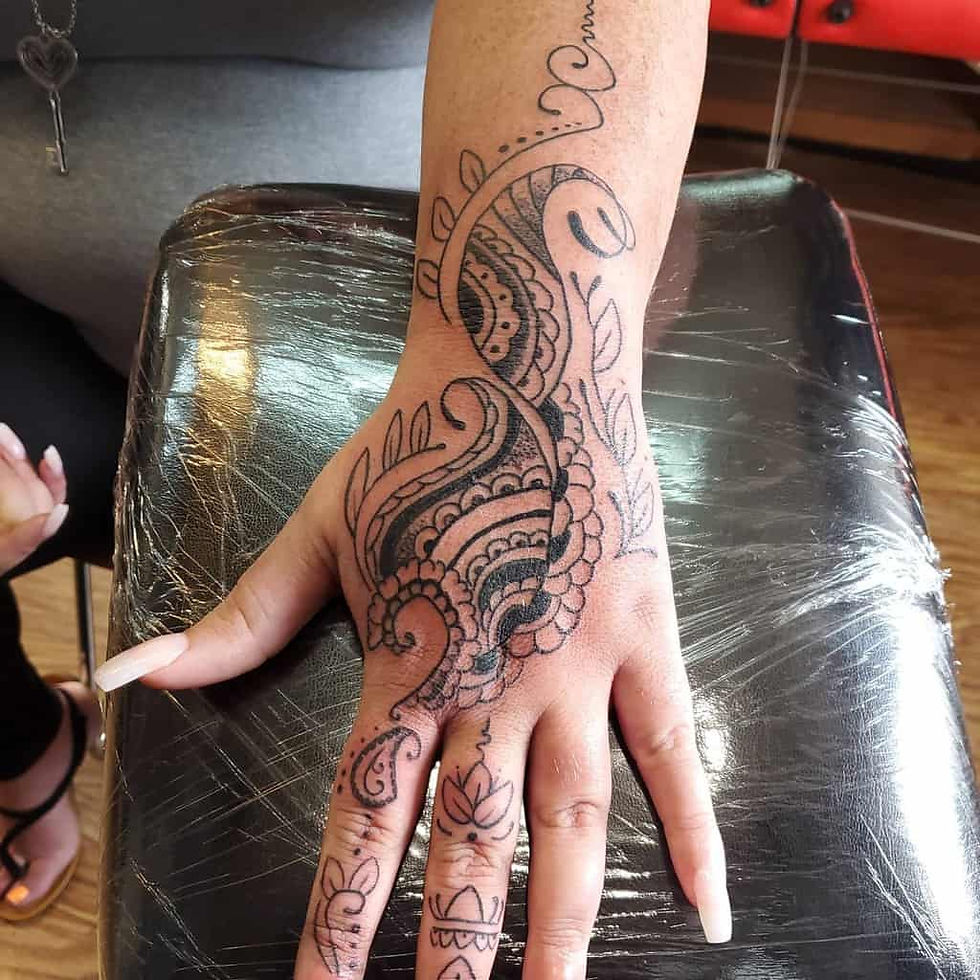 Hand Tattoos for Women