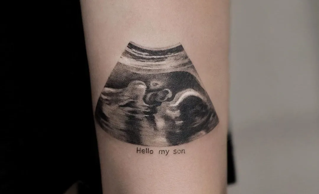 imagem de Tatuagem com Nome de Filho