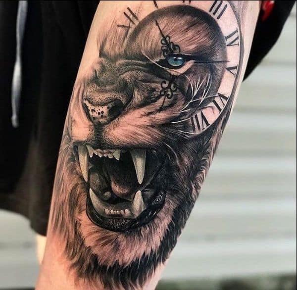 Tatuagem de Leão