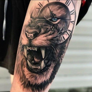 Tatuagem de Leão