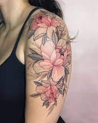 Tatuagens de Flores no Braço