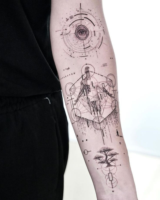 Best Placements for Compass Tattoos