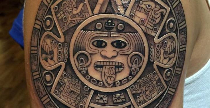 aztec tattoo