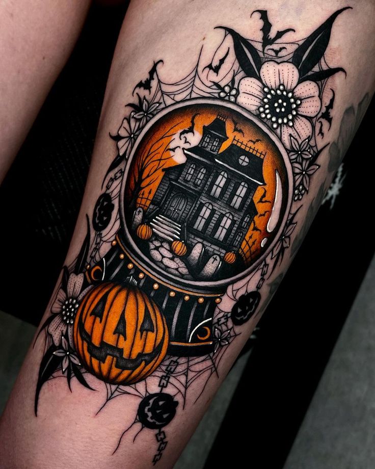 halloween tattoos for females