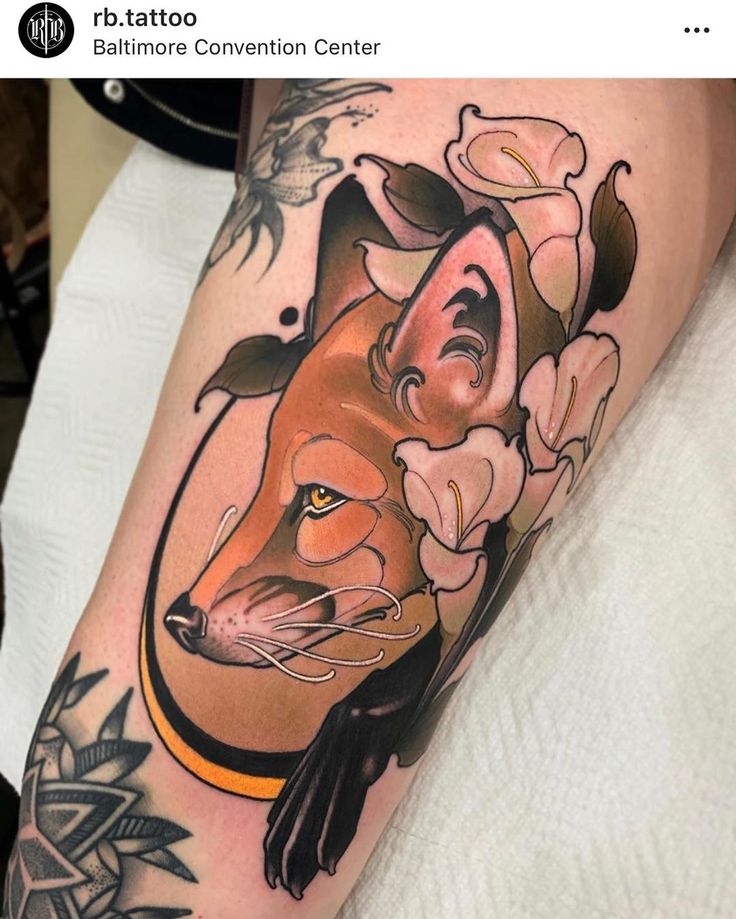 Tatuagem de Raposa
