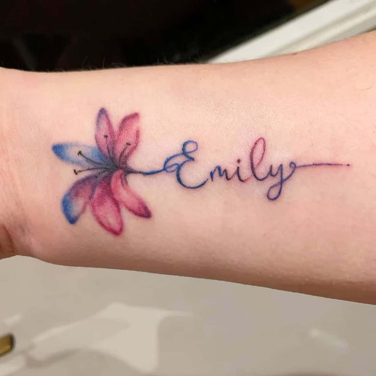 Tatuagem em Lettering