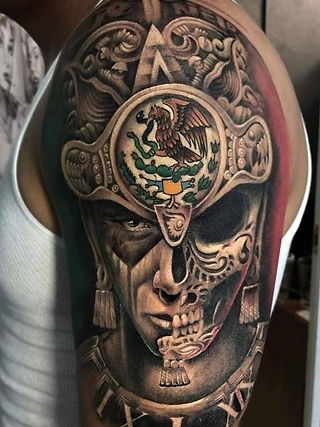 aztec tattoo