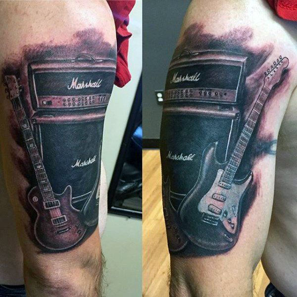 Judas Priest rock and roll tattoo band logo