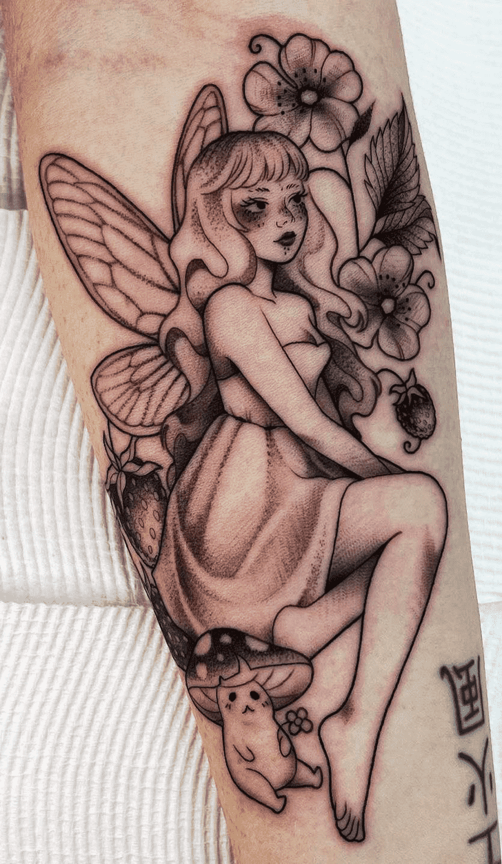 Tatuagens de Fadinhas Delicadas